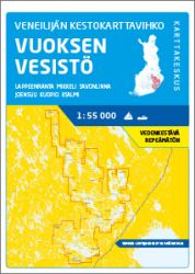 Veneilijän Kestokartta Vuoksen Vesistö 1:55 000