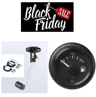 Veratron VDO Viewline polttoainemittari 52 mm + anturi + asennussarja