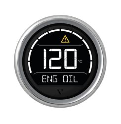 Veratron VL DIGITAL 52 kromi pyöreä kehys