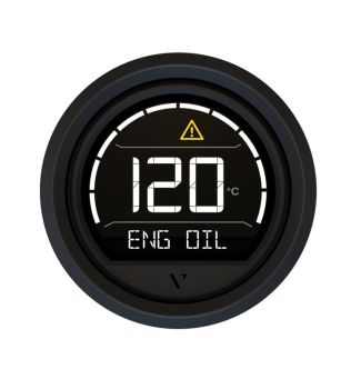 Veratron VL DIGITAL 52 musta kolmio kehys