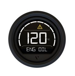 Veratron VL DIGITAL 52 musta kolmio kehys