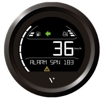 Veratron VL DIGITAL 85 musta kolmio kehys