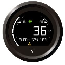 Veratron VL DIGITAL 85 musta kolmio kehys