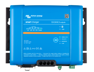 Victron Smart IP43 automaattilaturi12V/30A kolmella ulostulolla