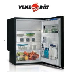 Vitrifrigo Airlock C115i jääkaappi, musta ilman pakastelokeroa ja kylmävaraajaa