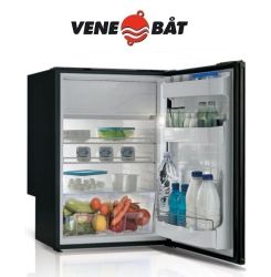 Vitrifrigo Airlock C115iA jääkaappi, musta pakastelokerolla ja kylmävaraajalla