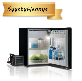 Vitrifrigo Airlock C42L jääkaappi harmaa, ilman pakastelokeroa