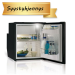 Vitrifrigo Airlock C62i jääkaappi, musta