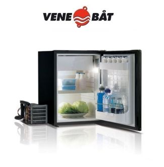 Vitrifrigo Airlock C42L jääkaappi, musta ilman pakastelokeroa