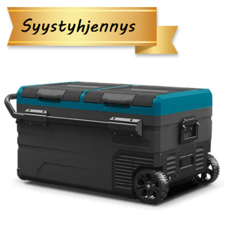 Vitrifrigo VFREE PLUS VFD75  kannettava 2-osastoinen Trolley-kylmiö