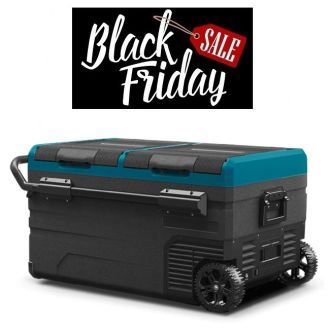 Vitrifrigo VFREE PLUS VFD75  kannettava 2-osastoinen Trolley-kylmiö