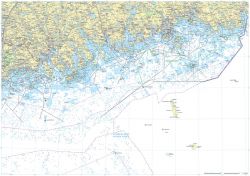 Veneilyn suunnittelukartta Suomenlahti, 1:150000