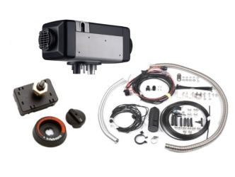 Webasto Air Top 2000STC 12V Diesel perusasennussarjalla ja peruskäyttökytkimellä