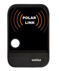 Wallas 40CC lämmitinpaketti seinänläpiasennukseen kauko-ohjauksella, musta