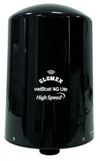 Glomex WeBBoat 4G Lite HIGH SPEED Internet-järjestelmä, musta