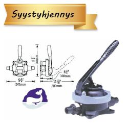 Whale Tyhjennyspumppu Gusher Urchin