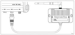 Wireless Hubin liittäminen radiopuhelimeen