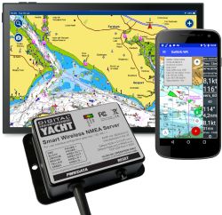 Digital Yacht WLN10 SMART NMEA-WiFi reititin 4800 ja 38400 baudille