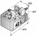 Vetus Septitankkijärjestelmä 42 l, 24 V pumpulla, sisältää liittimet (ei täyttö) sekä tarkistusluukun