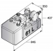 Vetus Septitankkijärjestelmä 61 l, 24 V pumpulla, sisältää liittimet (ei täyttö) sekä tarkistusluukun