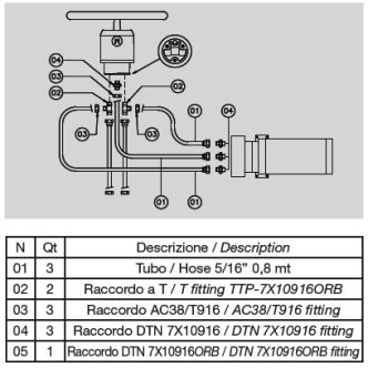 MaviMare X.369 autopilotin liitäntäsarja ruoripumpun taakse
