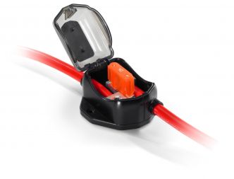 JL Audio vahvistimen 9 AWG virrankytkentäsarja 30A max 3.7 m etäisyydelle akustosta
