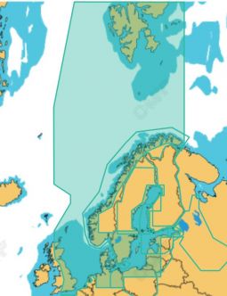 C-MAP DISCOVER Northern & Central Europe Continental (M-EN-Y050-MS)