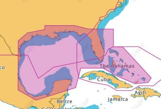 C-MAP REVEAL Gulf of Mexico and Bahamas (M-NA-Y204-MS)