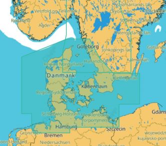C-MAP DISCOVER Karlskrona to Emden (M-EN-Y205-HS)