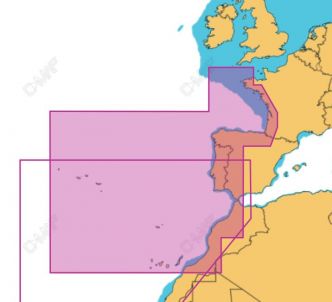 C-MAP REVEAL West European Coasts (M-EW-Y228-MS)