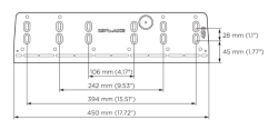 Zipwake adapterilevy AP450-S